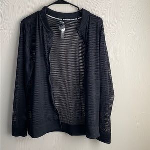 VS SPORT mesh hoodie